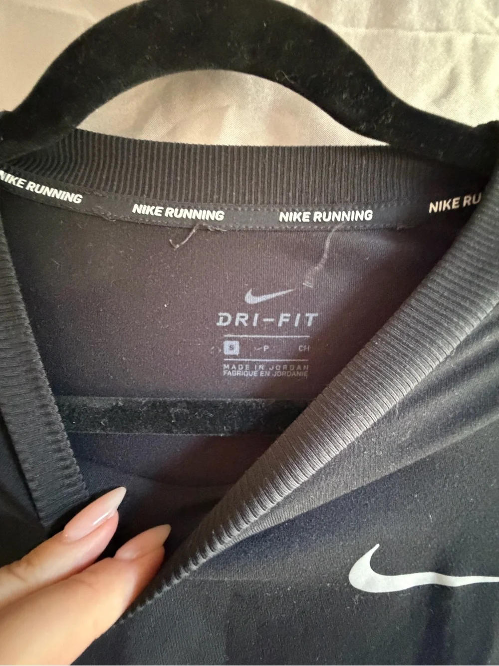 Nike Dri-fit Element Long Sleeve Running Top Size Small
